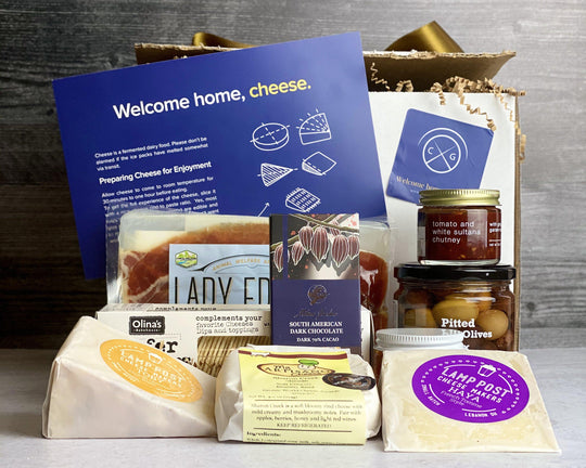 best cheese subscription box with accompaniments