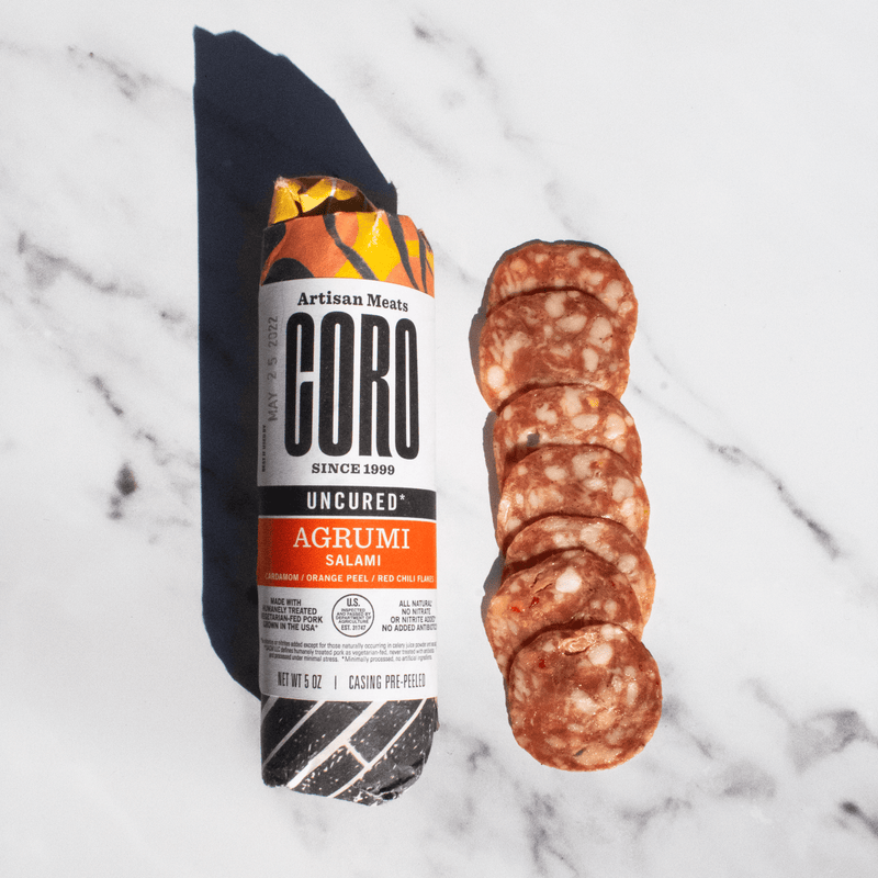 Cheese Grotto Thanksgiving Preorder: Coro Foods | Agrumi Salami, 5 oz