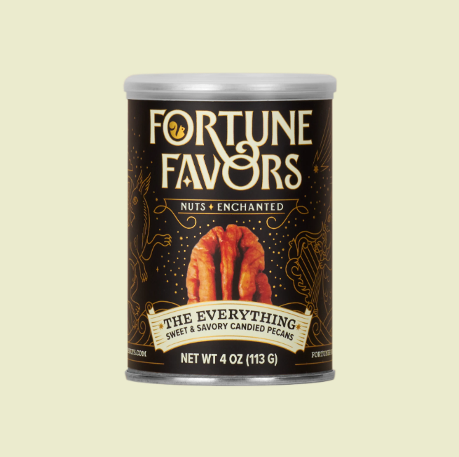 Cheese Grotto Christmas Preorder: Fortune Favors | Everything Candied Pecans, 4oz