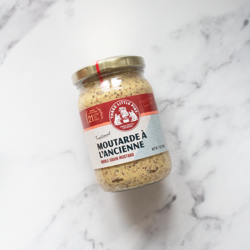 Cheese Grotto Christmas Preorder: Three Little Pigs | Whole Grain Mustard, 7oz