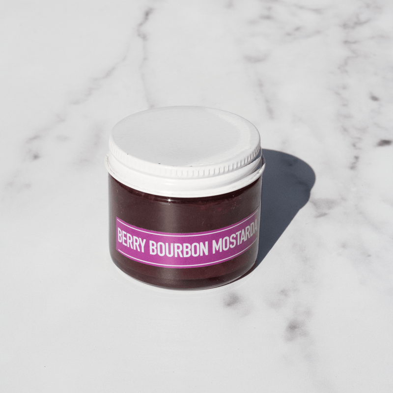 Cheese Grotto Old Brooklyn Mustards Berry Bourbon Mostarda 2oz Jar