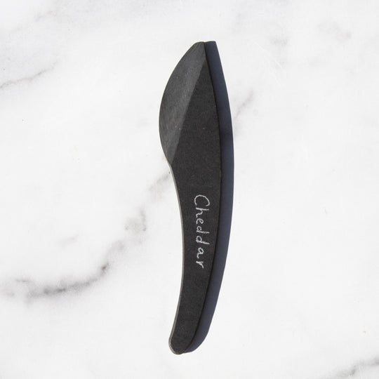 Sustainable PaperStone® Black Resin Cheese Knife