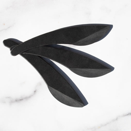 Sustainable PaperStone® Black Resin Cheese Knife