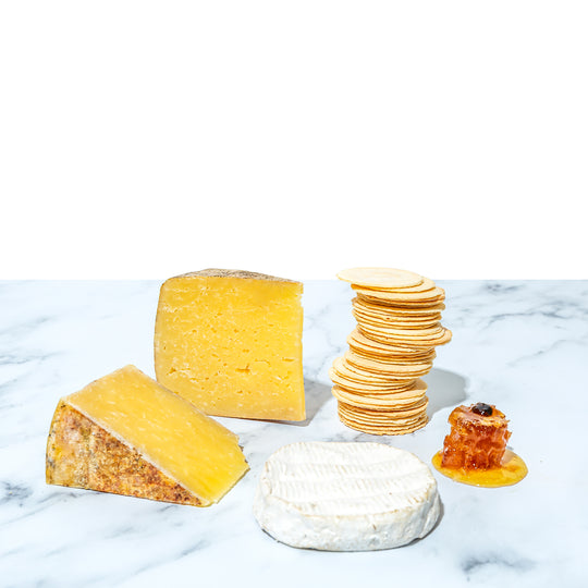 Artisan Cheese, Truffle Honey & Crackers Gift Package