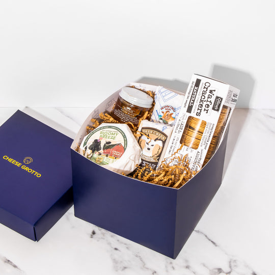 Artisan Cheese, Truffle Honey & Crackers Gift Package