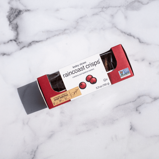 Lesley Stowe Raincoast Crisps® | Cranberry Hazelnut Crackers