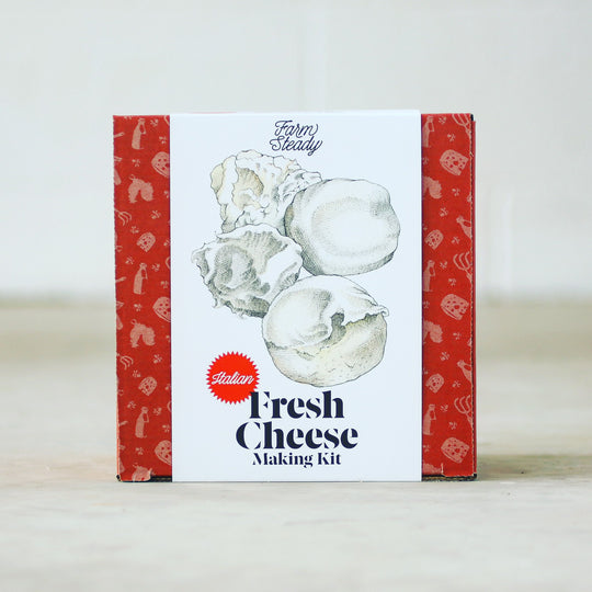 Farmsteady: Fresh Italian Style Cheese Making Kit