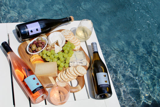 Private Virtual Cheese and Wine Tasting Kit