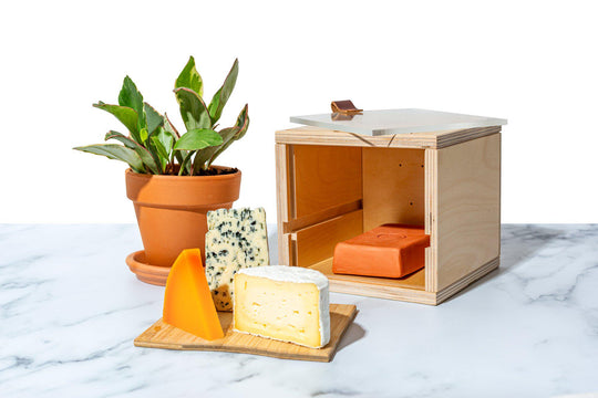 serve cheese at room temperature in the cheese grotto