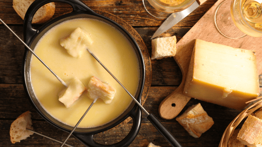 how to serve fondue