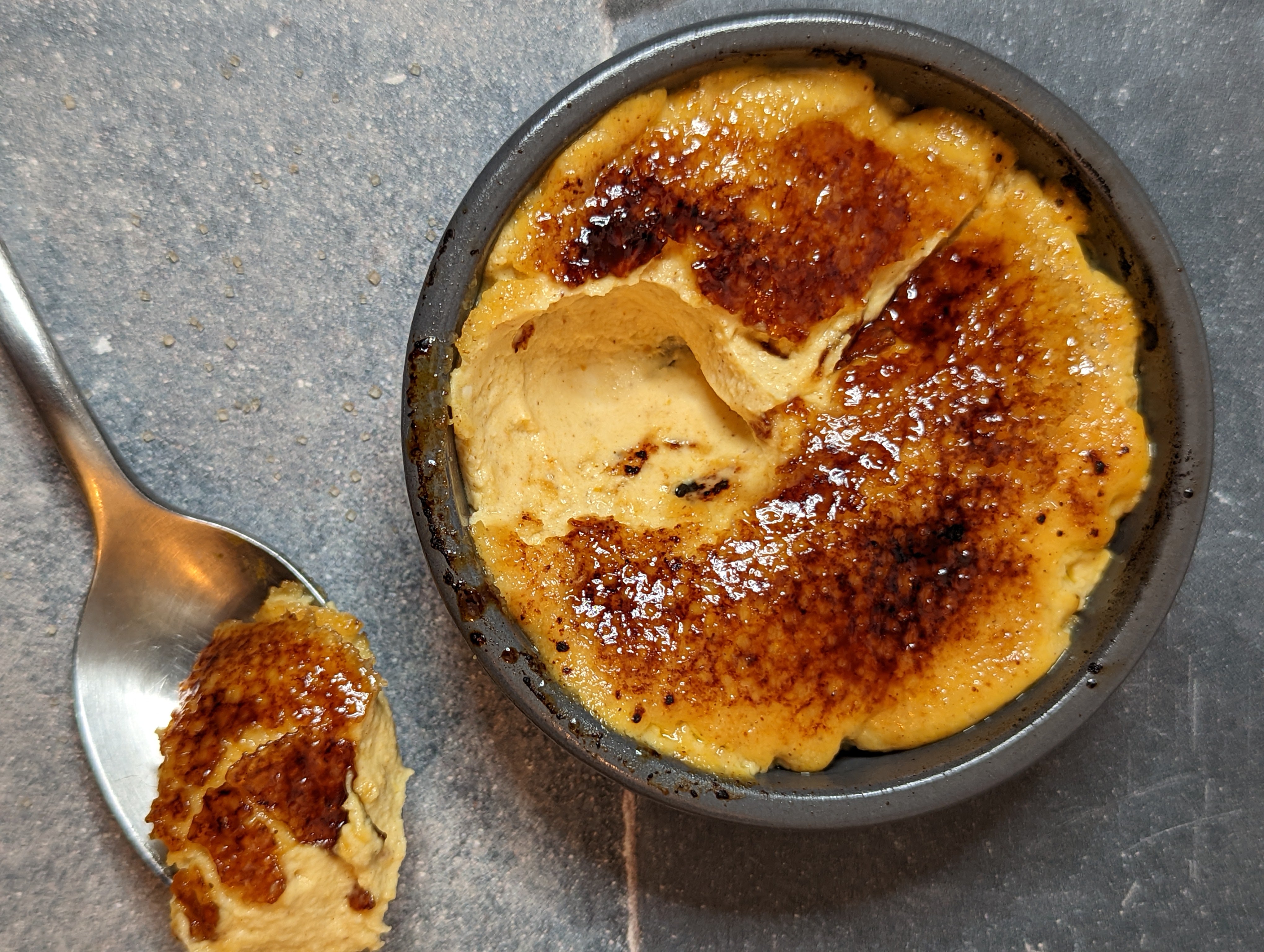 Pumpkin Chèvre Brûlée – Cheese Grotto