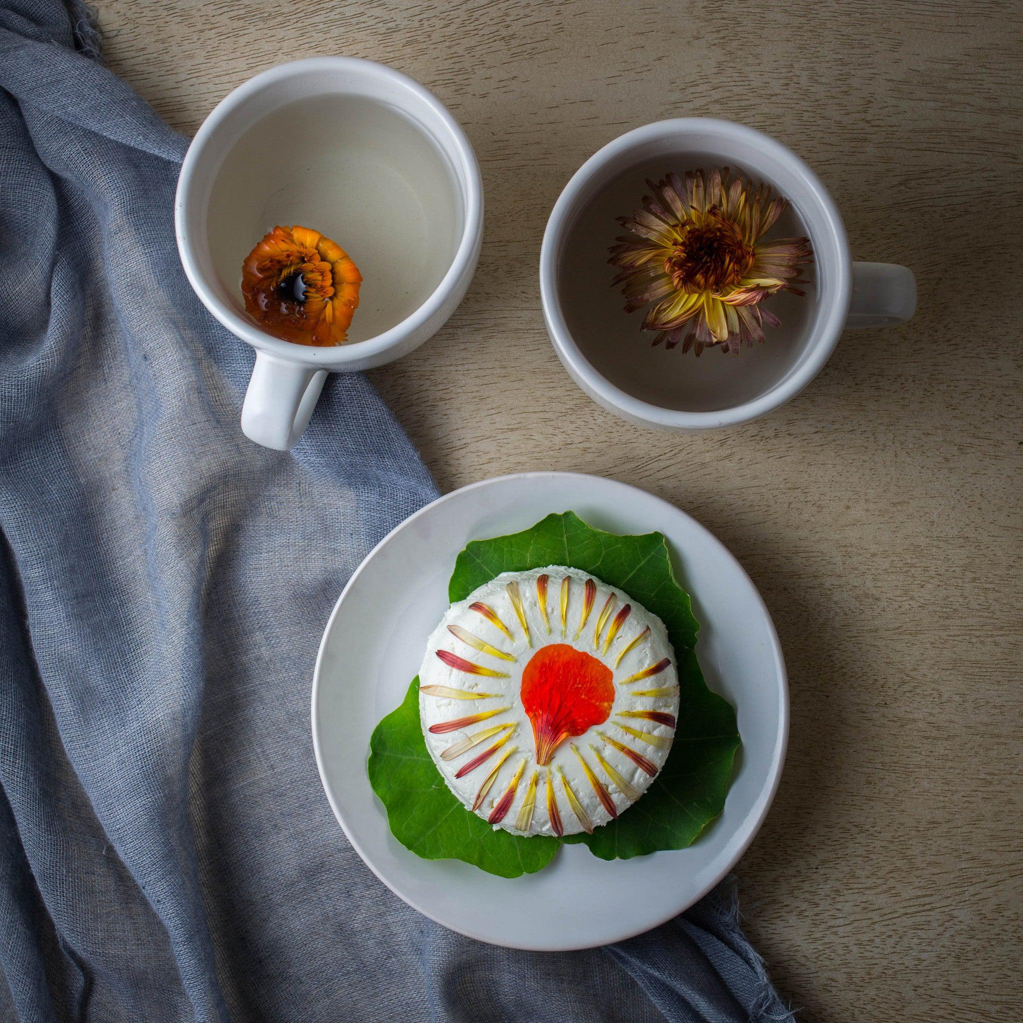 Floral Goat Cheese and Floral Tea Recipe – Cheese Grotto