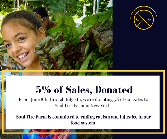 5% of Sales Donated to Soul Fire Farm-Cheese Grotto