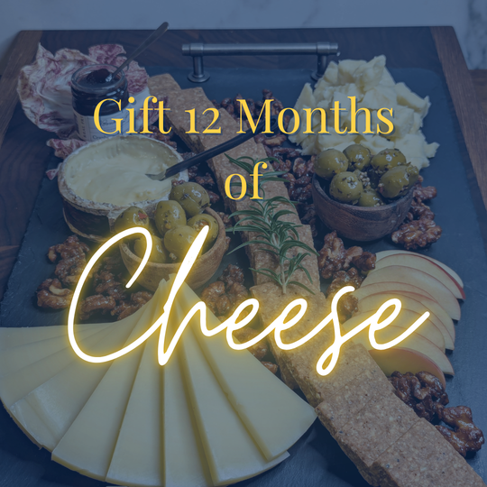 Gift 12 Months of Curated Artisan Cheese