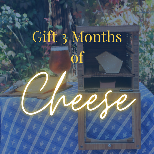 Gift 3 Months of Curated Artisan Cheese