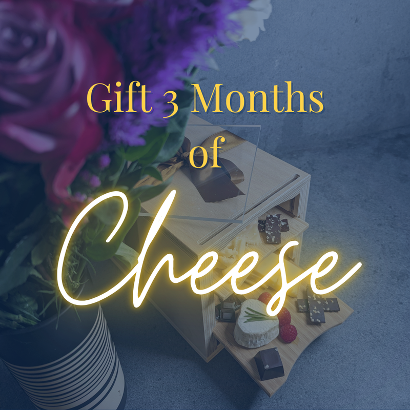 Cheese Grotto Gift 3 Months of Curated Artisan Cheese