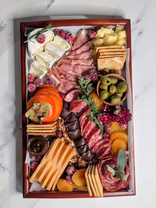 Private Virtual Cheese and Charcuterie Board Building Kit