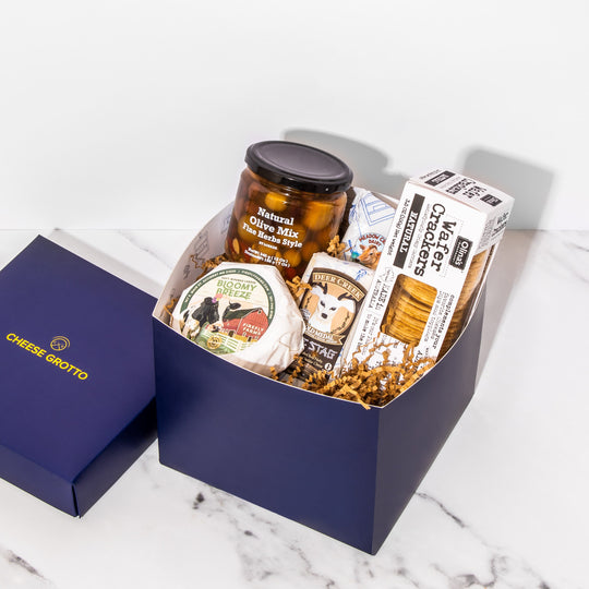 Artisan Cheese, Olives & Crackers Gift Package