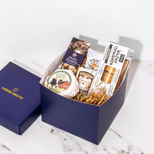 Artisan Cheese, Chocolate & Crackers Gift Package