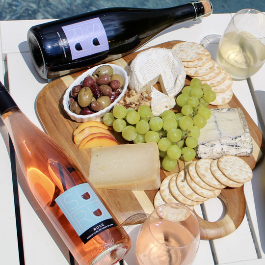 Private Virtual Cheese and Wine Tasting Kit