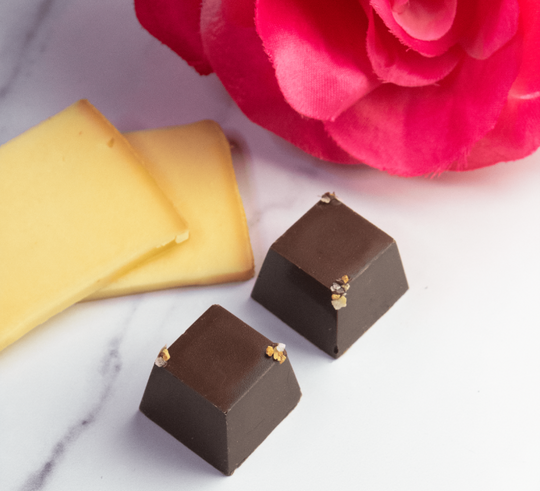 Exclusive Chocolate Truffles Infused with Reading Raclette Cheese